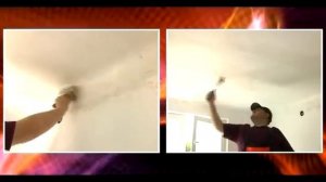 Потолочные обои поклейка своими руками Обучение