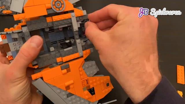 LEGO Marvel Superheroes 76193 The Benatar: Spaceship of Guardians of the Galaxy Review & Unboxing смотреть онлайн
