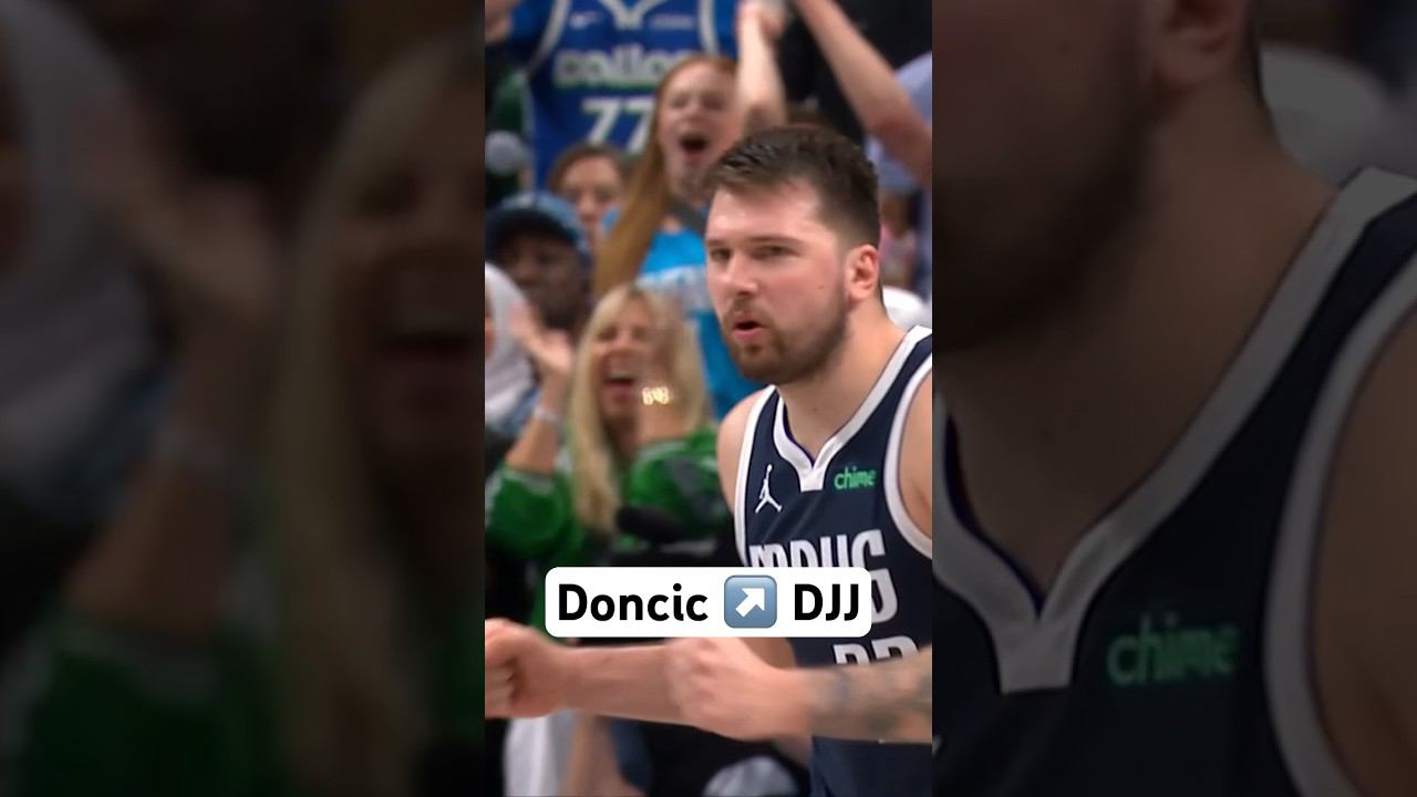 SICK alley-oop from Luka Doncic to Derrick Jones Jr.  | #Shorts