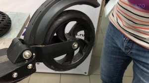 Мягкое перфорированное литое колесо в сборе на KUGOO s3