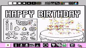 Mario Paint (SNES) Random Gameplay [1080p]