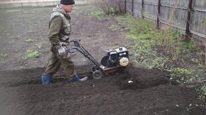 Мотокультиватор Техас, 8 фрез!  весенняя культивация (2018г.)