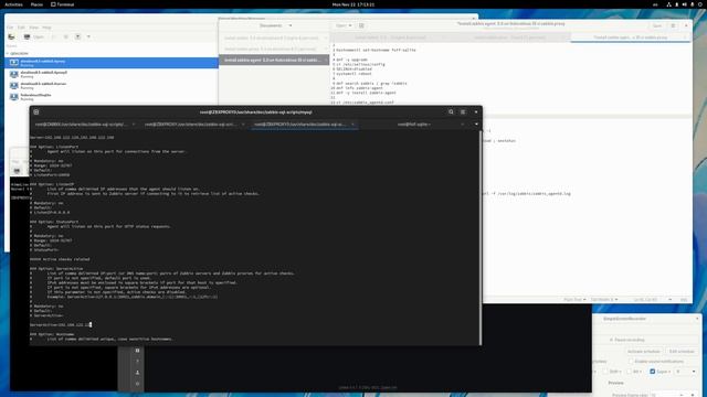 Установка Zabbix Proxy 5.4 [ Percona ] в Alma Linux 8.5 смотреть онлайн