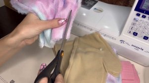 МК Как сшить варежки из меха