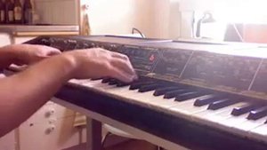 Moog Polymoog Synthesizer 203A