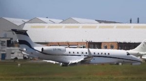 Luxaviation Embraer Legacy 650 LX-TRO at Cambridge