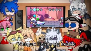 Sonic Characters React To FNF VS IMPOSTER V4 FULL WEEK ( AMONG US ) GCRV PART 4