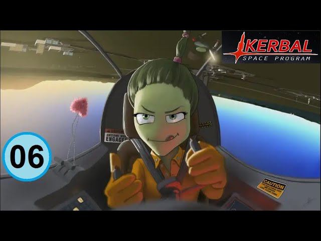 Kerbal Space Program. (06) - Туристический ракетоплан. Долой старые спутники.