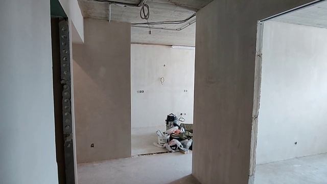 Первый этап ремонта евро3к квартиры в новостройке. Вологда, ул. Возрождения 51. Студия AVS