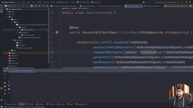 ? Spring Boot 3.0 | Configuring Spring Security in Spring Boot 3.0 | New way to configure Security смотреть онлайн
