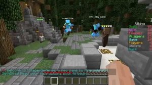 Minecraft Mini-Game : Villager Defense - 1 из 2