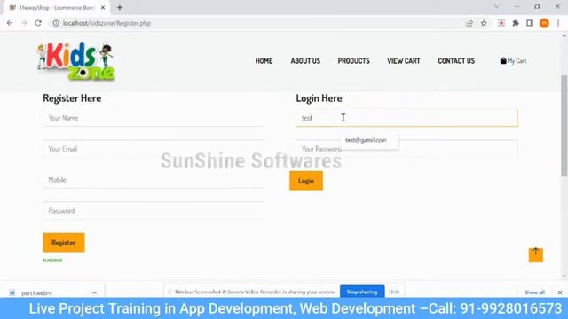 online ecommerce shopping project/ website in php with source code and admin panel