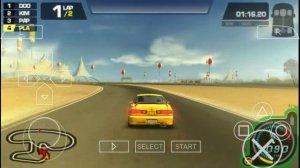 Need for speed pro street PPSSPP Android gameply