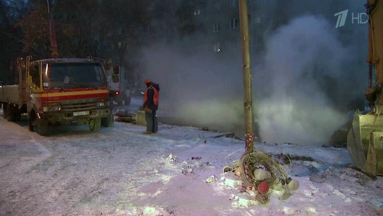 Прорыв трубы в новосибирске за последние сутки