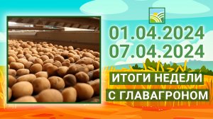 Итоги недели с ГлавАгроном. 01.04.2024 - 07.04.2024