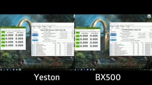 Китайский SSD Yeston 250GB - Обзор, тесты, сравнение с Crucial BX500