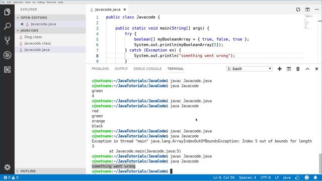 4 Arrays, exception handling, operations with objects смотреть онлайн
