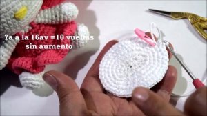 Hello Kitty Tejida Parte 1/5 - Amigurumi Paso a Paso | Tejiendo Ideas