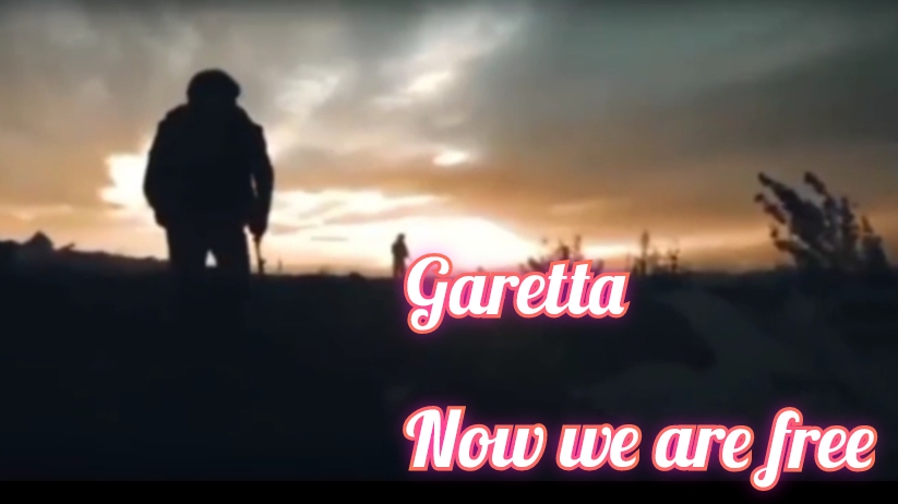 Garetta. Now we are free. Автор клипа неизвестен