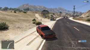 GTA V MODS BMW M5 e34 Tuning чучуть навёл суеты в гташке франклин,