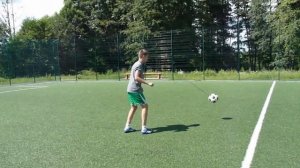 Футбольный тренажер Nikaball (мяч на резинке)