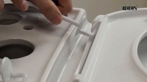 Установка сиденья IDDIS_ID 01 046.1 bel