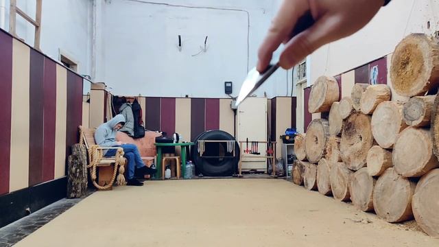 Нож НРБ, версия толщиной 8 мм, длина 22.8 см, вес 250 грамм. Сталь - нержавейка 40х13. смотреть онлайн