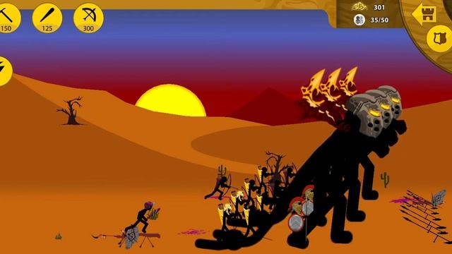 Stick War (Битва Стикменов): Прохождение классики