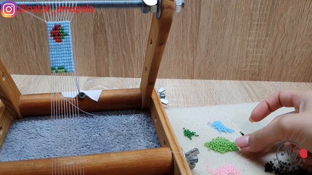 ? Фенечка из бисера/Фенечка из бисера на станке/Простые браслеты из бисера/Beaded bracelet