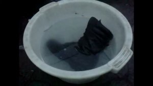 Чистка берцев.