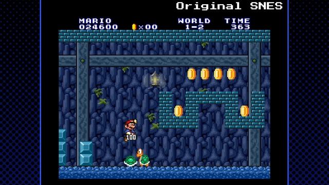 Super Mario All-Stars - SMB + LL Brick Fix Hack Showcase смотреть онлайн