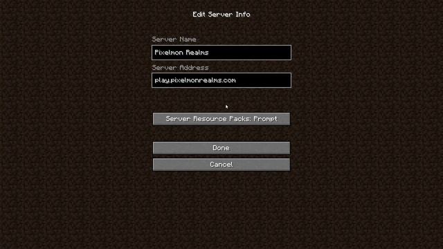 Minecraft Pixelmon Realms Server IP Address смотреть онлайн