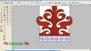 Wilcom Embroidery Designs || Embroidery Machine Design || Embroidery Work-36