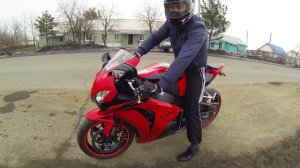 Honda Cbr1000RR мой первый выезд! Первый раз на литре!