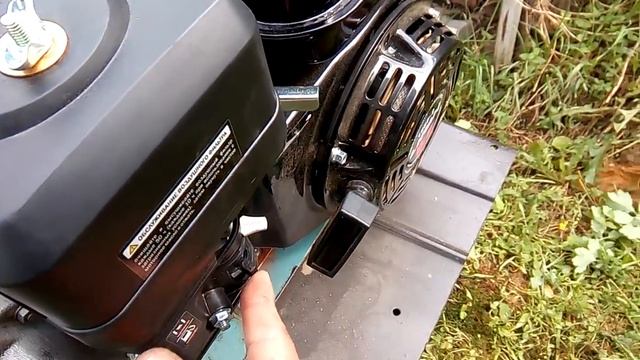 Новый двигатель на мотоблок , продолжение .