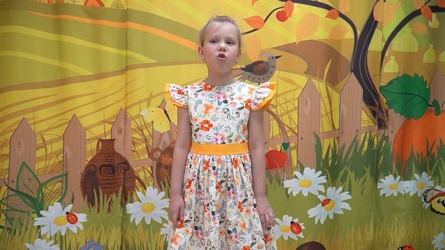 Ярослава Смирнихина - песня "Наш художник Осень", слова и музыка И.В.Павленко смотреть онлайн