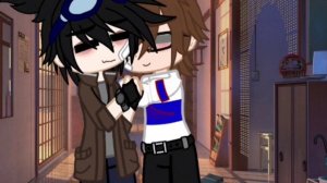 OH WHO IS SHE~... (Gacha Club meme, Егор Линч и Джон)