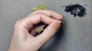 Цепочка для очков из бисера своими руками