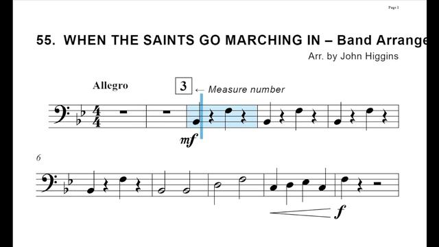 Trombone Play Along - Performance Spotlight #52-58 (Essential Elements for Band Book 1) смотреть онлайн