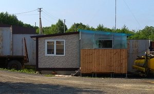 Дачный домик из сэндвич панелей.Вывод.