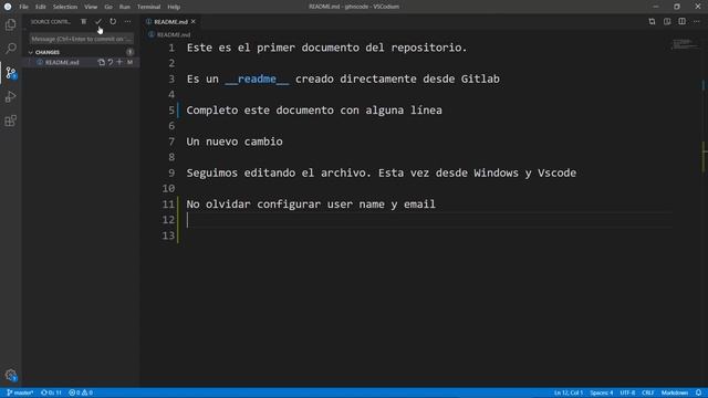 git 07: Instalación y configuración de Git en Windows para Vscode смотреть онлайн