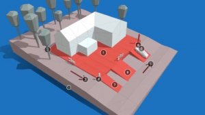 Site grading plan / Вертикальная планировка