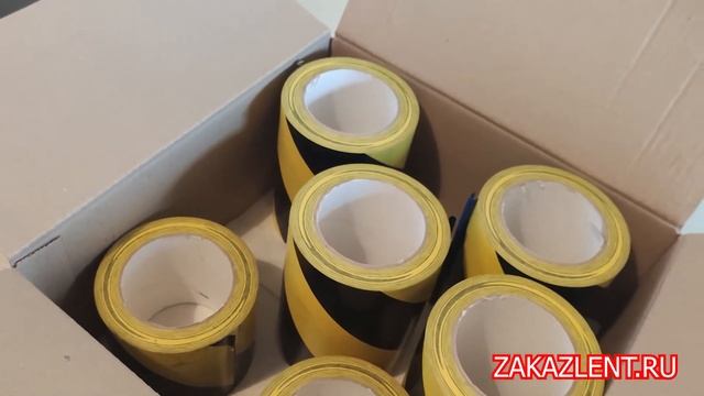 ЧЁРНО-ЖЕЛТАЯ КЛЕЙКАЯ ЛЕНТА для разметки / Сигнальная самоклеющаяся разметочная лента смотреть онлайн