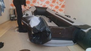 Насос для накачивания и сдувки лодки ПВХ