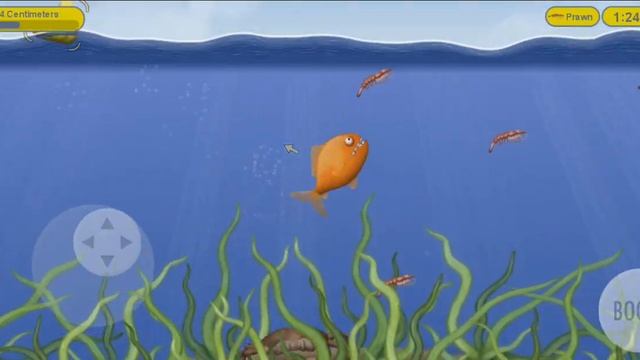 играем за оранжевую рыбку которая должна есть и расти 2 часть смотреть онлайн