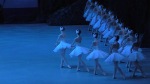 Приморская сцена Мариинского театра. Лебединое озеро. кода