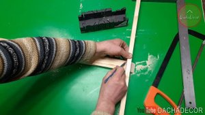 Шикарная поделка! Из деревянных реек! Настольная лампа