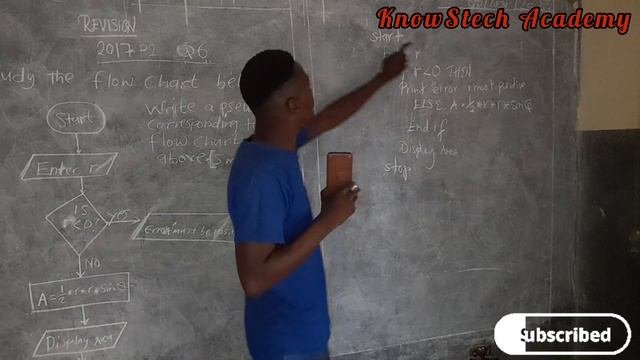 FLOW CHART & PSEUDO CODE Explained|2017/2018 P2| Computer Mathematics|