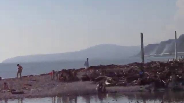 пляж пансионата Шепси после урагана смотреть онлайн