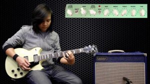 Laney Lionheart L5T-112. Демонстрация.